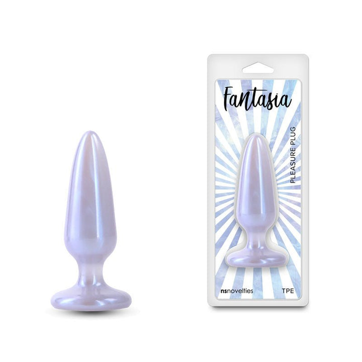 Fantasia Pleasure Small Butt Plug - Azure Blue