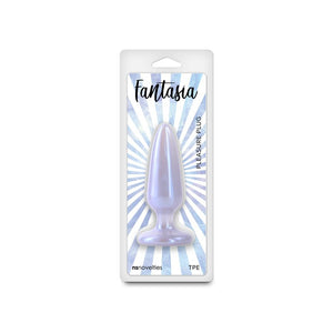 Fantasia Pleasure Small Butt Plug - Azure Blue