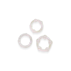 Fantasia Intensity Cock Rings - Pearlescent - 3 Sizes