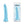 Fantasia Upper 7 Inch Turquoise Dildo - Pearlescent Blue