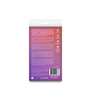Colours Ribbed 5 Inch Vibrating Dildo with Remote - Pink