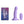 Colours Ribbed 5 Inch Vibrating Dildo with Remote - Purple