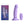 Colours Ribbed - 6'' Vibrating Dildo with Remote - Purple
