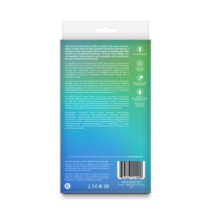 Colours Curve - Vibrating 6 Inch Dildo with Wireless Remote - Teal