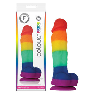 Colours Pride Edition 5 Inch Dong - Rainbow