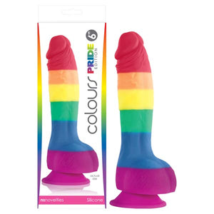 Colours Pride Edition - 6 Inch Dong - Rainbow