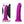 Colours Girth Dual Density 7 Inch Thick Dong - Purple
