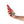 Colours Stacked 6 Inch Fantasy Dildo - Red/Gold