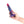 Colours Stacked 6 Inch Fantasy Dildo - Pink/Blue