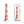 Colours Stacked 9 Inch Fantasy Dildo - Red/Gold