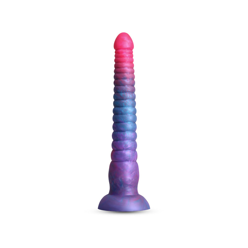 Colours Stacked 9 Inch Fantasy Dildo - Pink/Blue