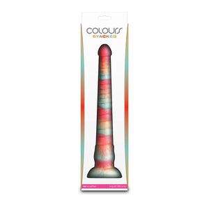 Colours Stacked 12 Inch Fantasy Dildo - Multi-Coloured