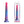 Colours Stacked 12 Inch Fantasy Dildo - Pink/Blue