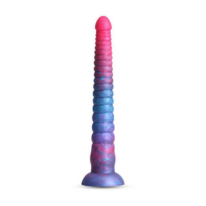 Colours Stacked 12 Inch Fantasy Dildo - Pink/Blue