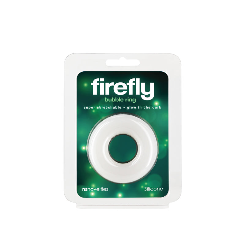 Firefly Bubble Ring - Glow in Dark Large Cock Ring