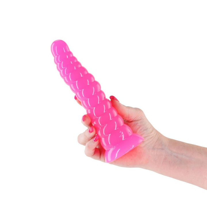 Firefly Nymph -  Glow 7.5 Inch Dildo - Pink