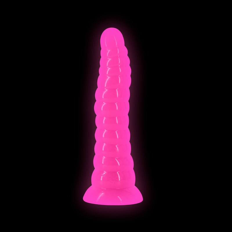 Firefly Nymph -  Glow 7.5 Inch Dildo - Pink