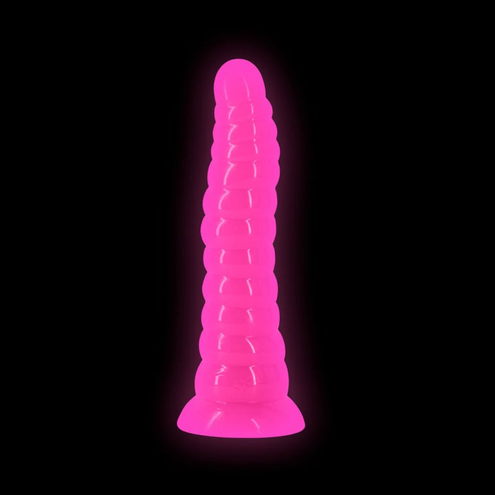 Firefly Nymph -  Glow 7.5 Inch Dildo - Pink