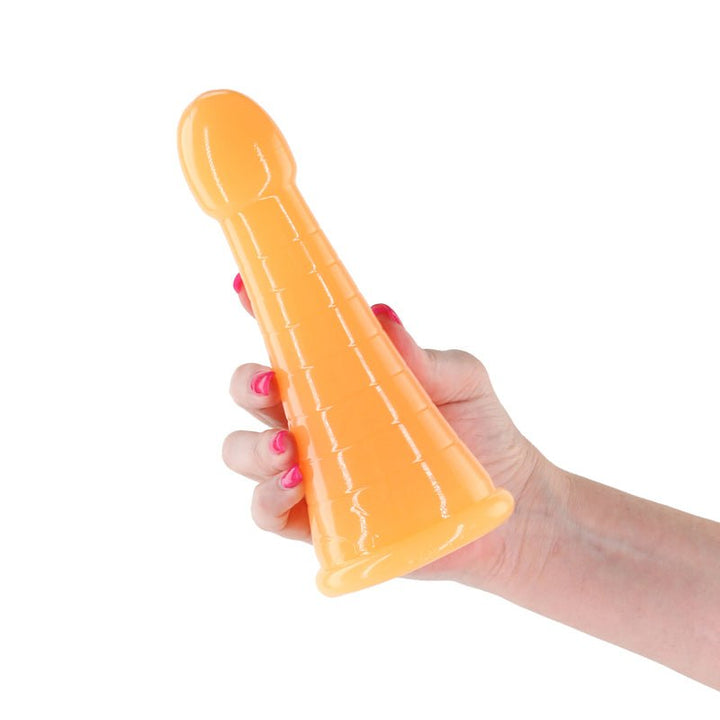 Firefly Phoenix - Glow 8 Inch Dildo - Orange