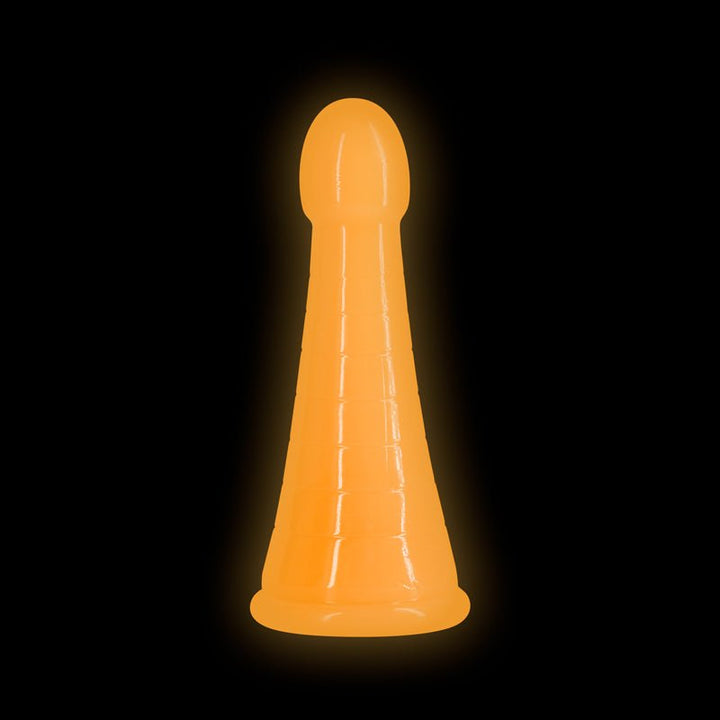 Firefly Phoenix - Glow 8 Inch Dildo - Orange