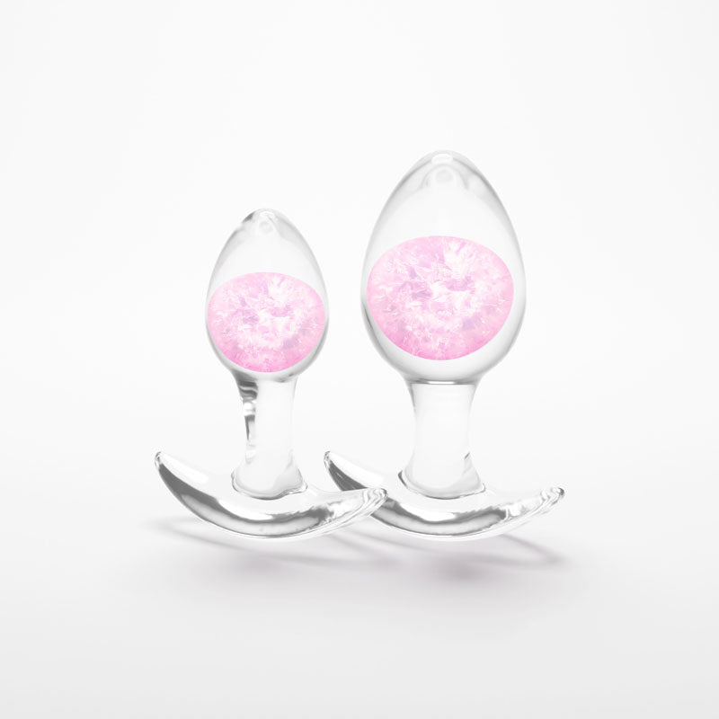 Glams Cosmic Butt Plugs Kit - Pink