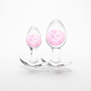 Glams Cosmic Butt Plugs Kit - Pink
