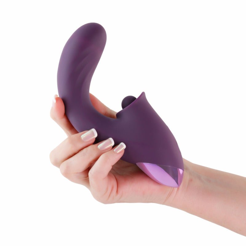 Inya Caprice - Vibrator with Clitoral Thumper - Purple