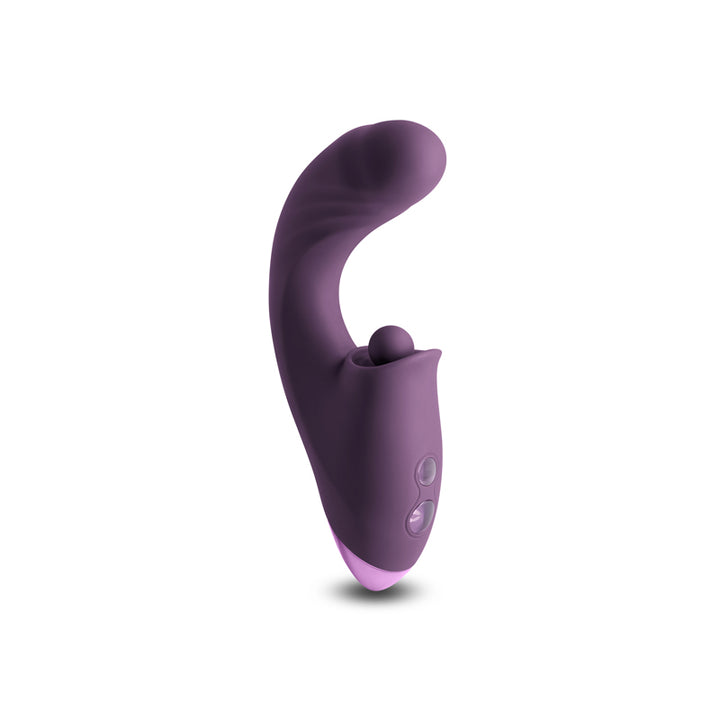 Inya Caprice - Vibrator with Clitoral Thumper - Purple