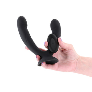 InYa Duet - Vibrating Double Dildo with Wireless Remote - Black