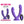 InYa Duet - Vibrating Double Dildo with Wireless Remote - Purple