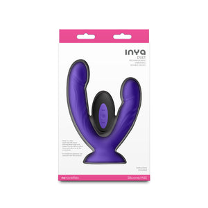 InYa Duet - Vibrating Double Dildo with Wireless Remote - Purple