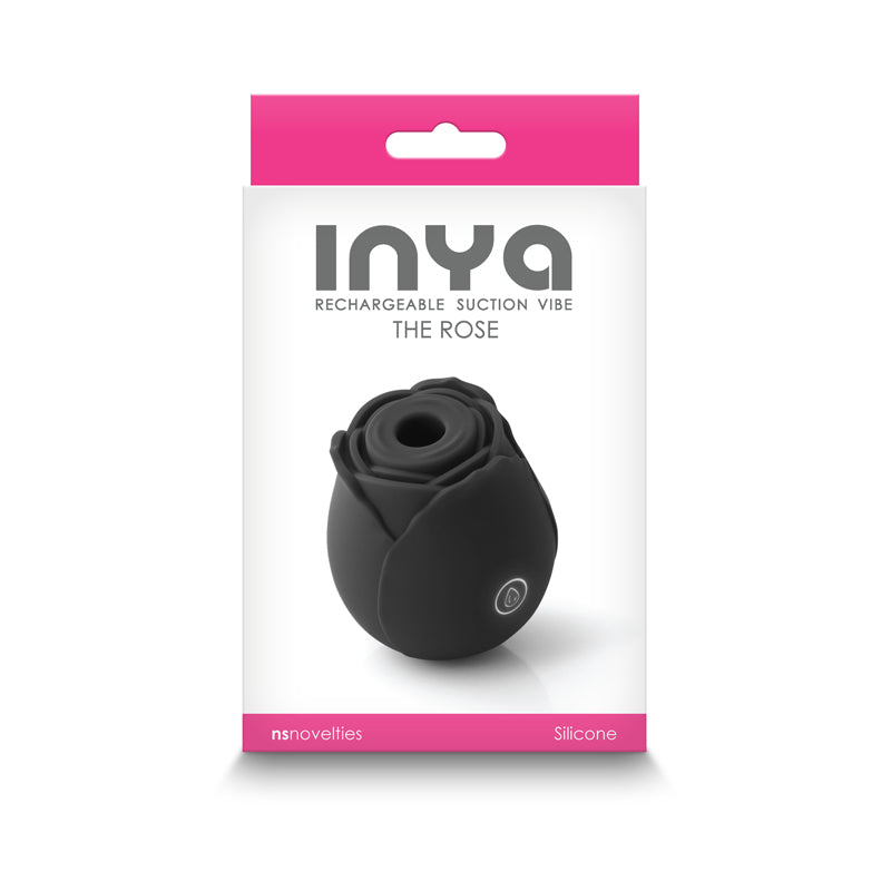 InYa The Rose - Clitoral Air Pulsation Stimulator - Black