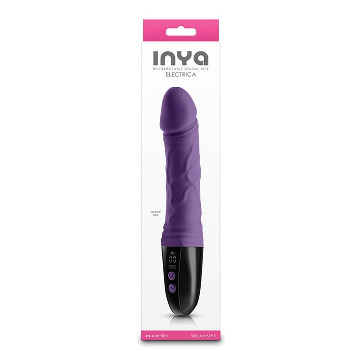 InYa Electrica Vibrating Dildo - Purple