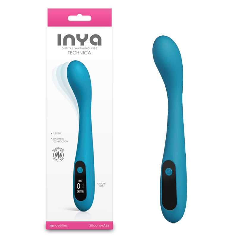 InYa Technica Warming G-Spot Vibrator - Teal