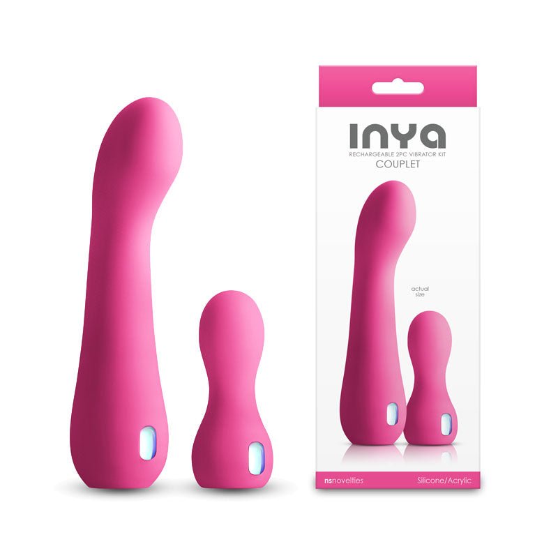 InYa Couplet Vibrator Set - Pink