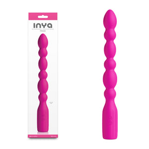 InYa Swirl - 28.8cm Anal Vibrator - Pink