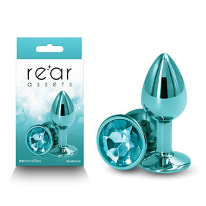 Rear Assets Small Butt Plug – Teal