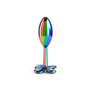 Rear Assets Clover Metallic Butt Plug - Multi-Colour