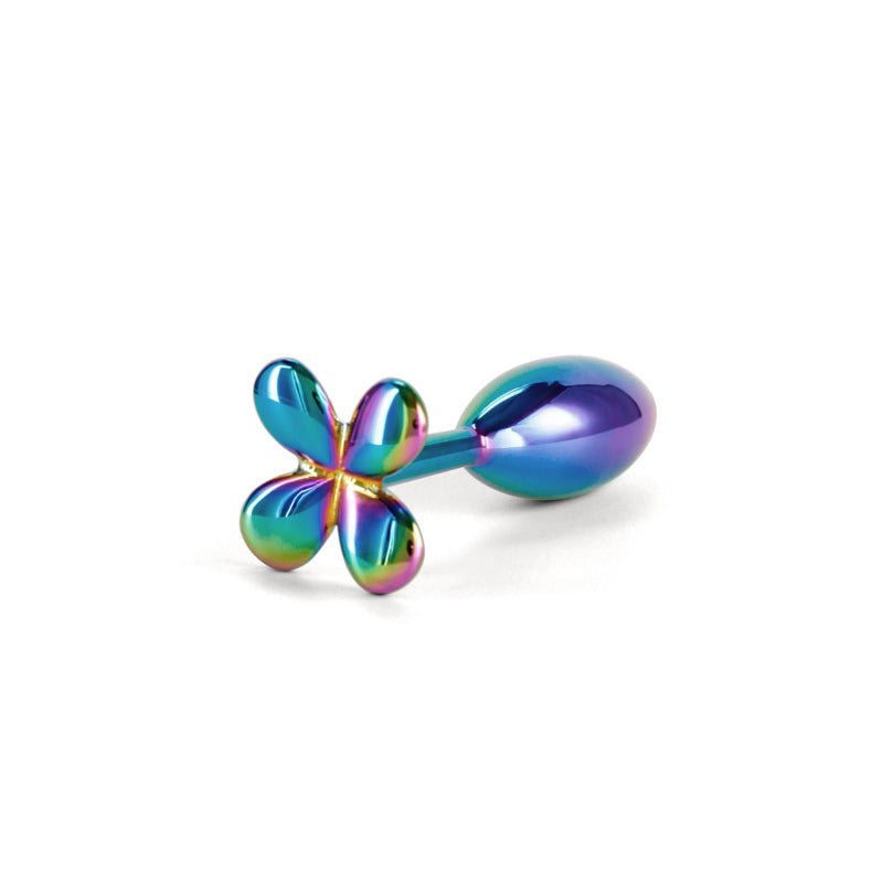 Rear Assets Clover Metallic Butt Plug - Multi-Colour