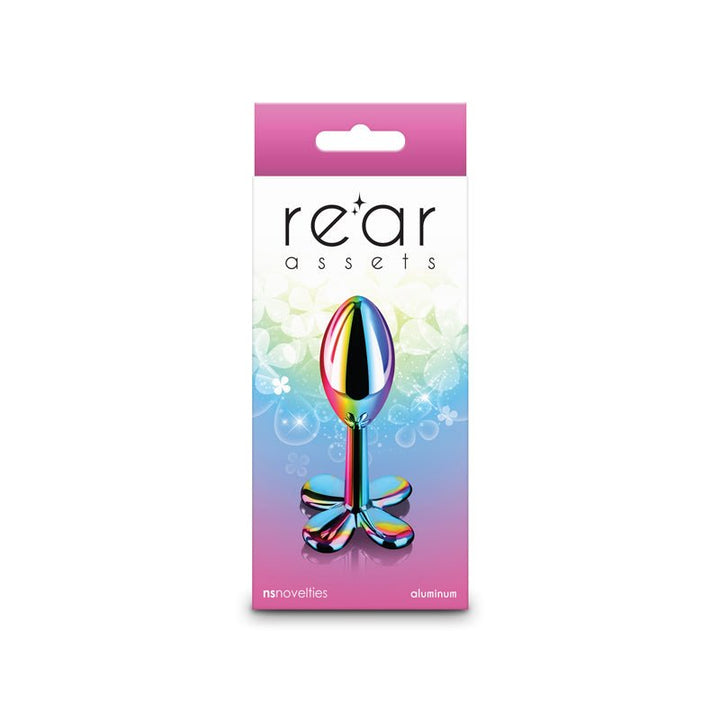 Rear Assets Clover Metallic Butt Plug - Multi-Colour