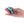 Rear Assets Small Jewelled Butt Plug - Iridescent Teal