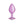 Rear Assets Medium Butt Plug - Iridescent Pink