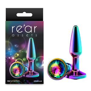 Rear Assets Small Tapered Butt Plug - Multicolour
