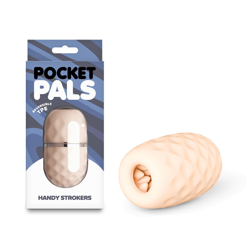 Pocket Pals Diamond Mini Stroker - Flesh