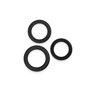 Renegade Slim Cock Rings - Black - 3 Sizes