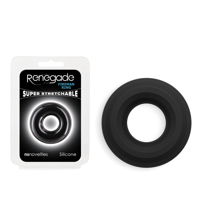 Renegade Fireman - Small Cock Ring - Black