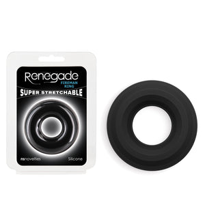 Renegade Fireman - Large  Cock Ring - Black