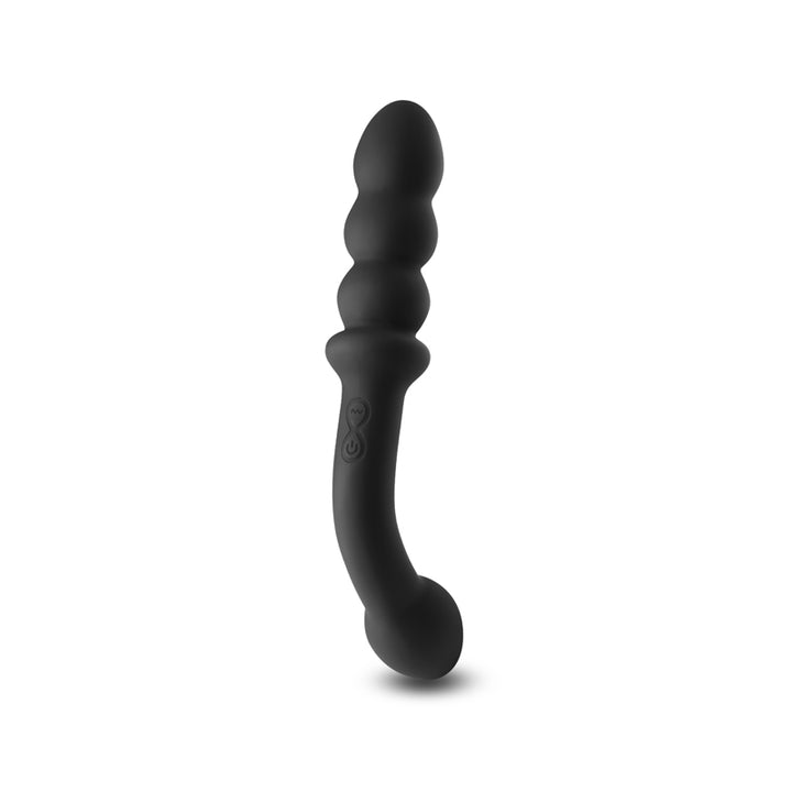 Renegade Duel - Vibrating Double Ended Anal Wand - Black