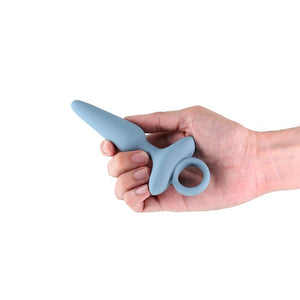 Renegade Maverick Vibrating Butt Plug - Grey