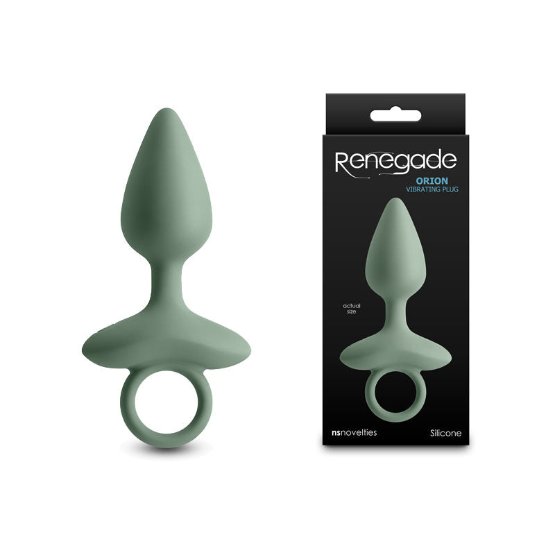Renegade Orion Vibrating Butt Plug - Sage